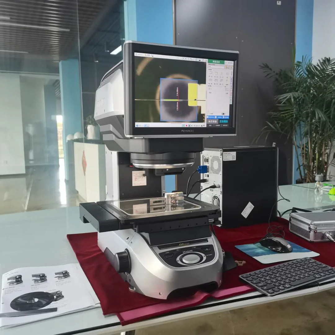 KEYENCE image measurement equipment at MEIRENTE
